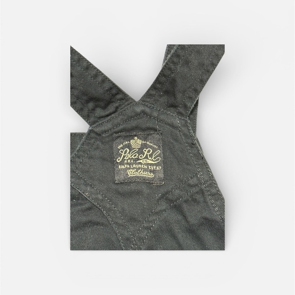 Ralph Lauren Navy Kids Overalls - Picture 3 of 4